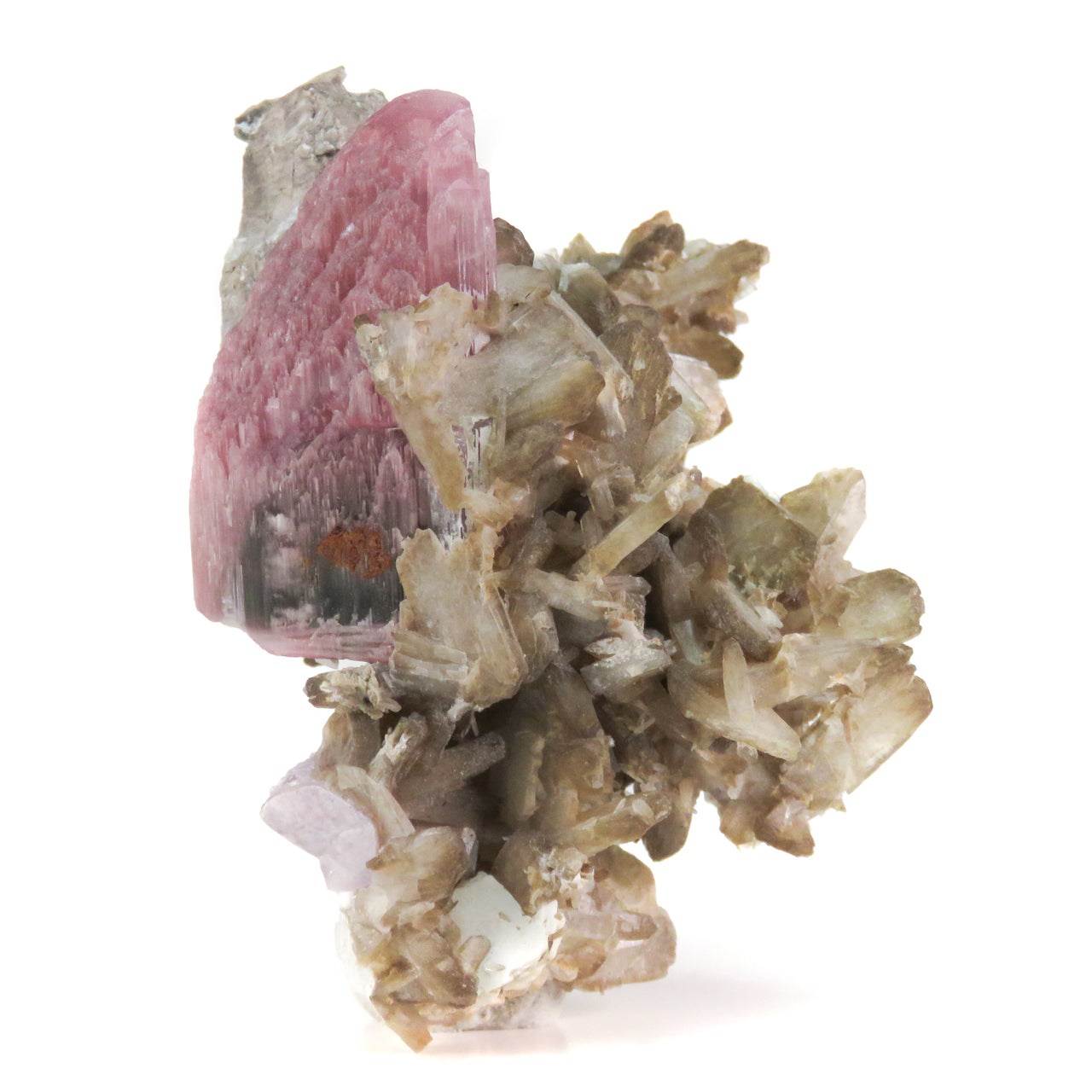 ELBAITE ON STILBITE