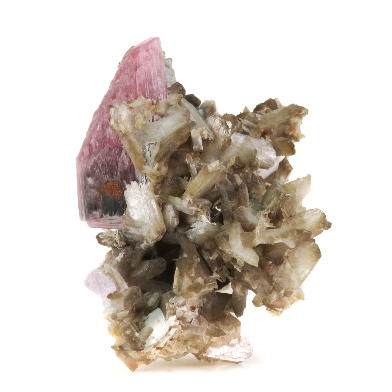 ELBAITE ON STILBITE