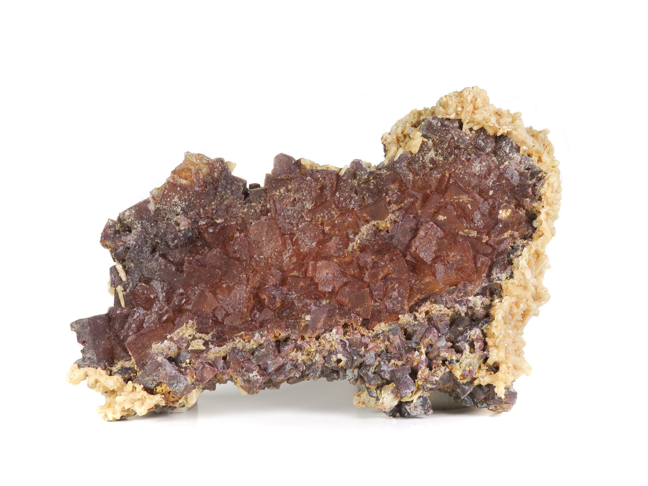 FLUORITE WITH BARYTE