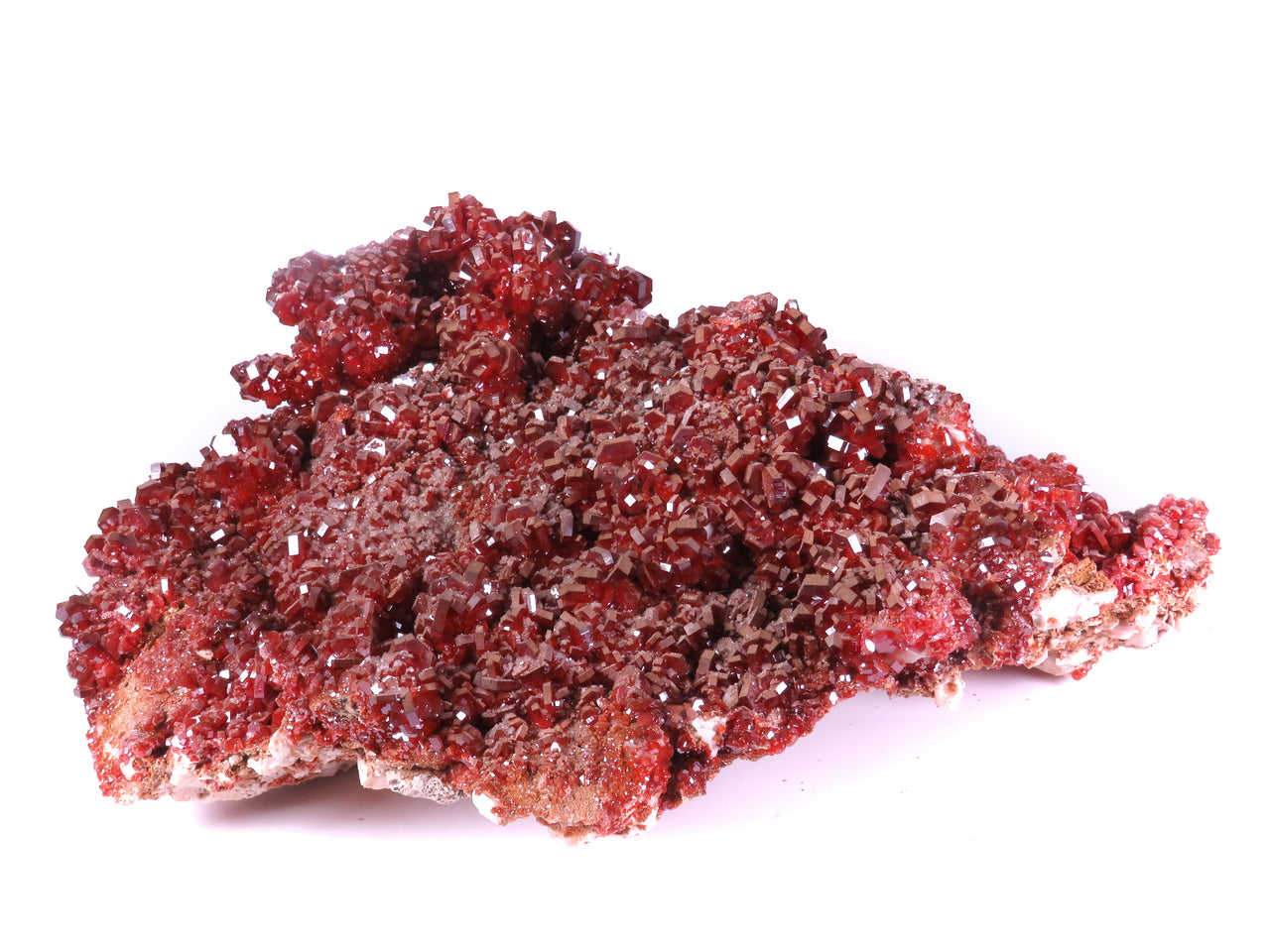 VANADINITE WITH CALCITE