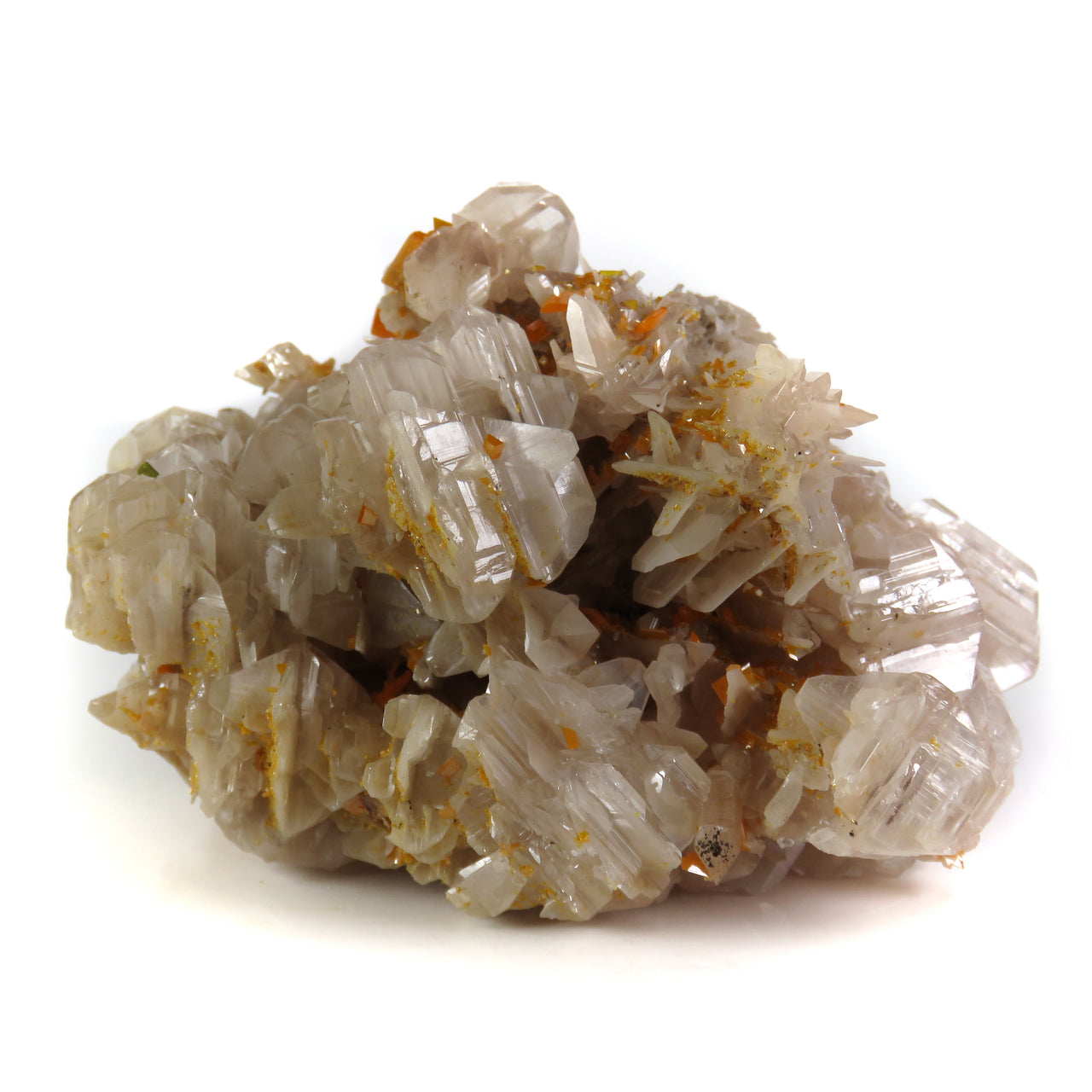 CERUSSITE WITH WULFENITE