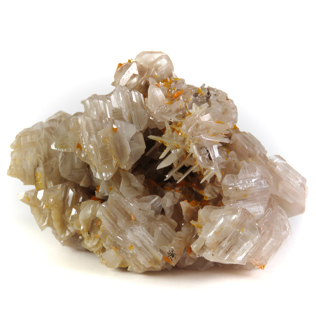 CERUSSITE WITH WULFENITE