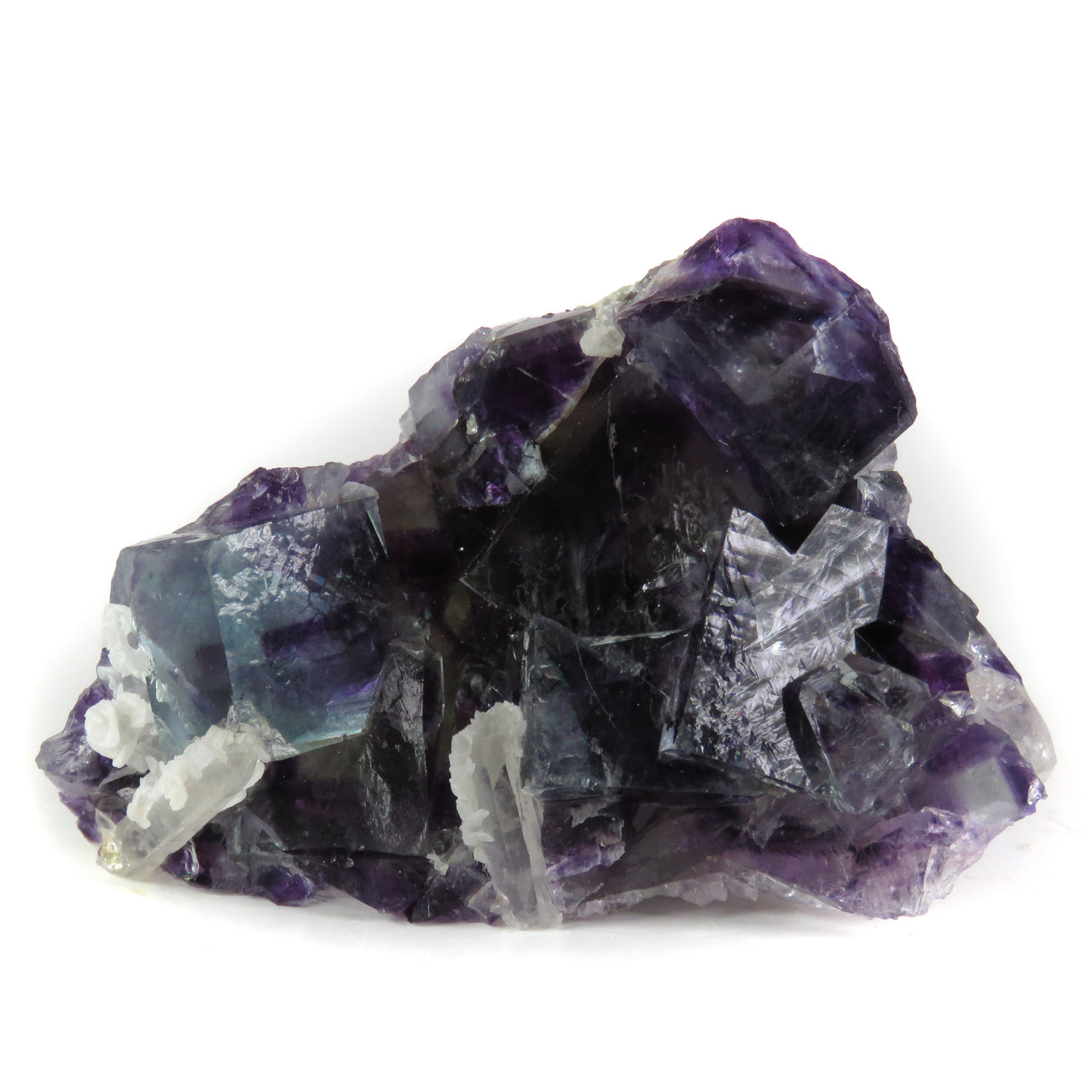 FLUORITE WITH QUARTZ