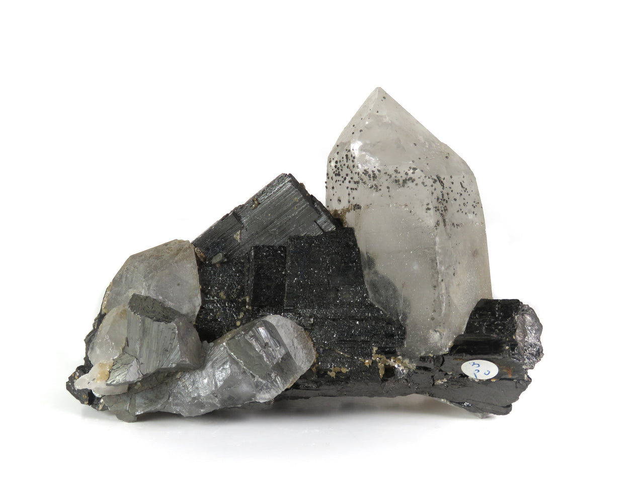 FERBERITE, QUARTZ, & ARSENOPYRITE