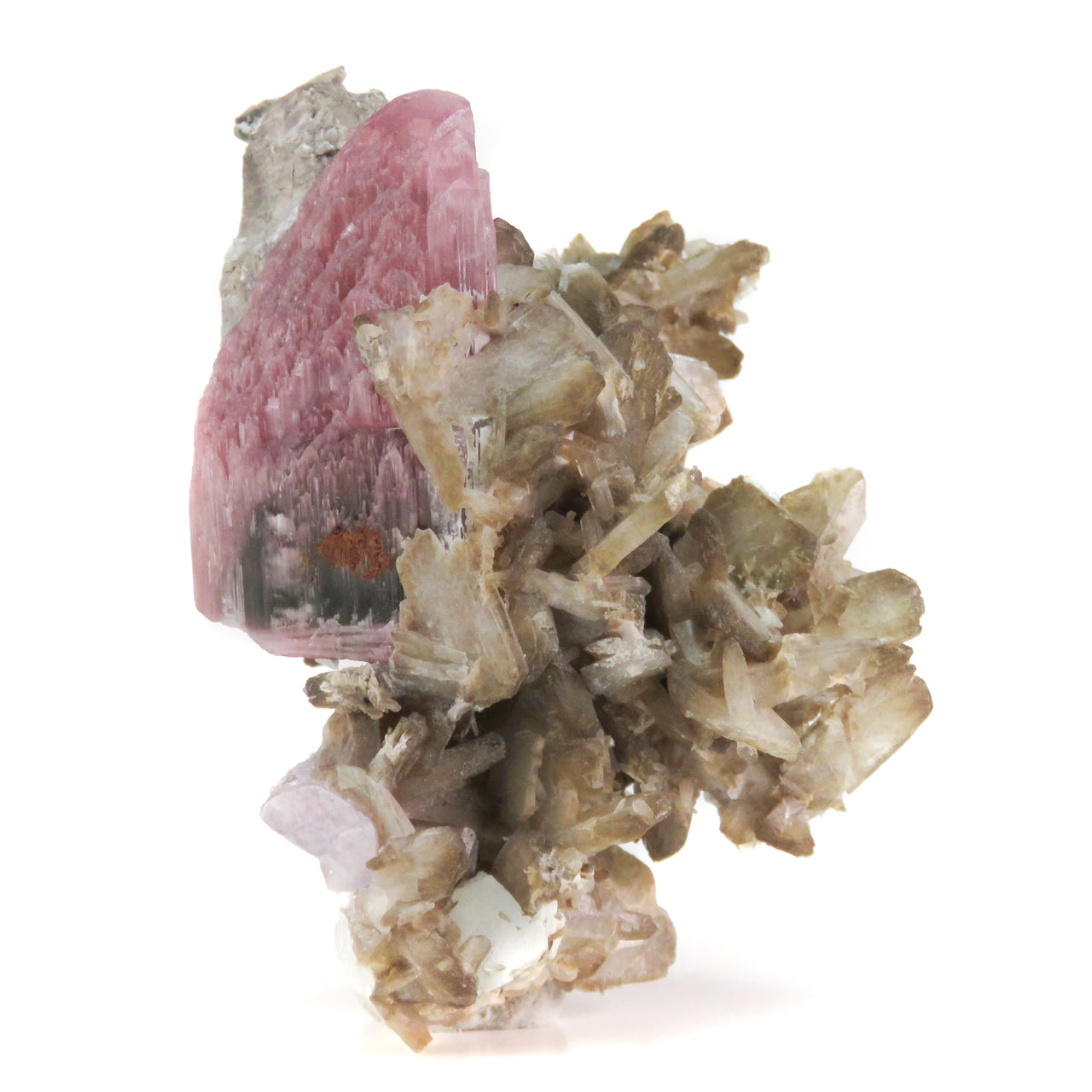 ELBAITE ON STILBITE