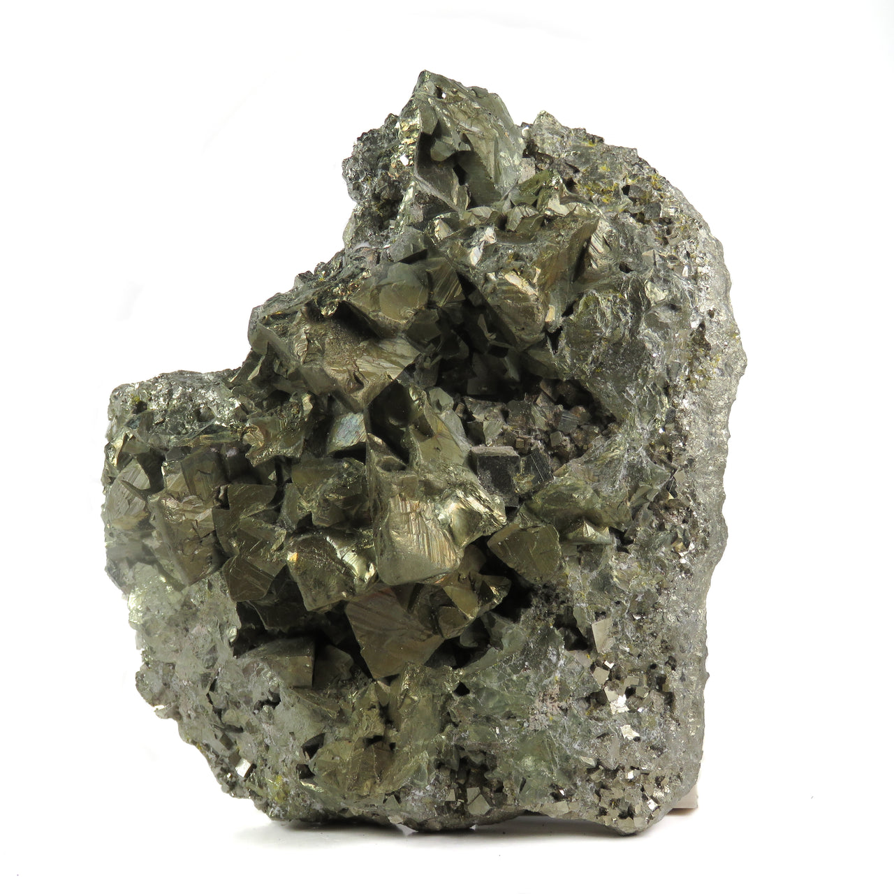 CHALCOPYRITE ON PYRITE