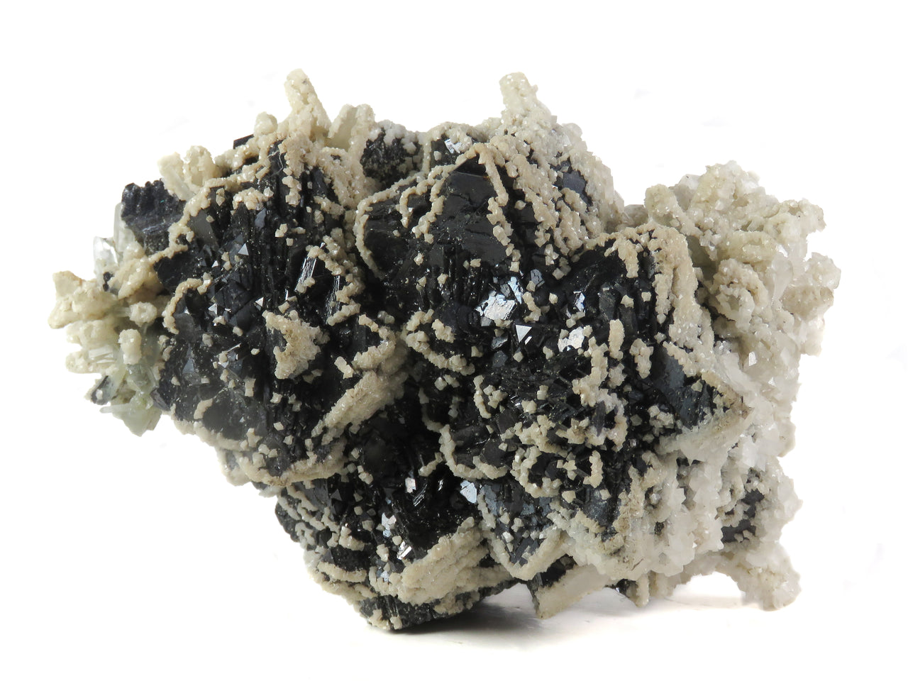 SPHALERITE WITH DOLOMITE & QUARTZ