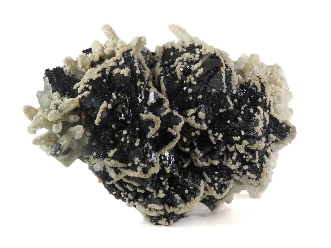 SPHALERITE WITH DOLOMITE & QUARTZ