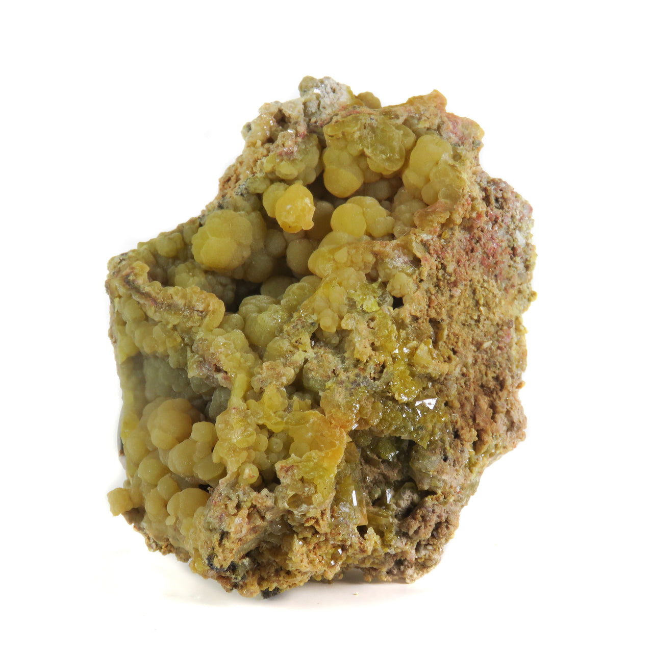 MIMETITE WITH WULFENITE