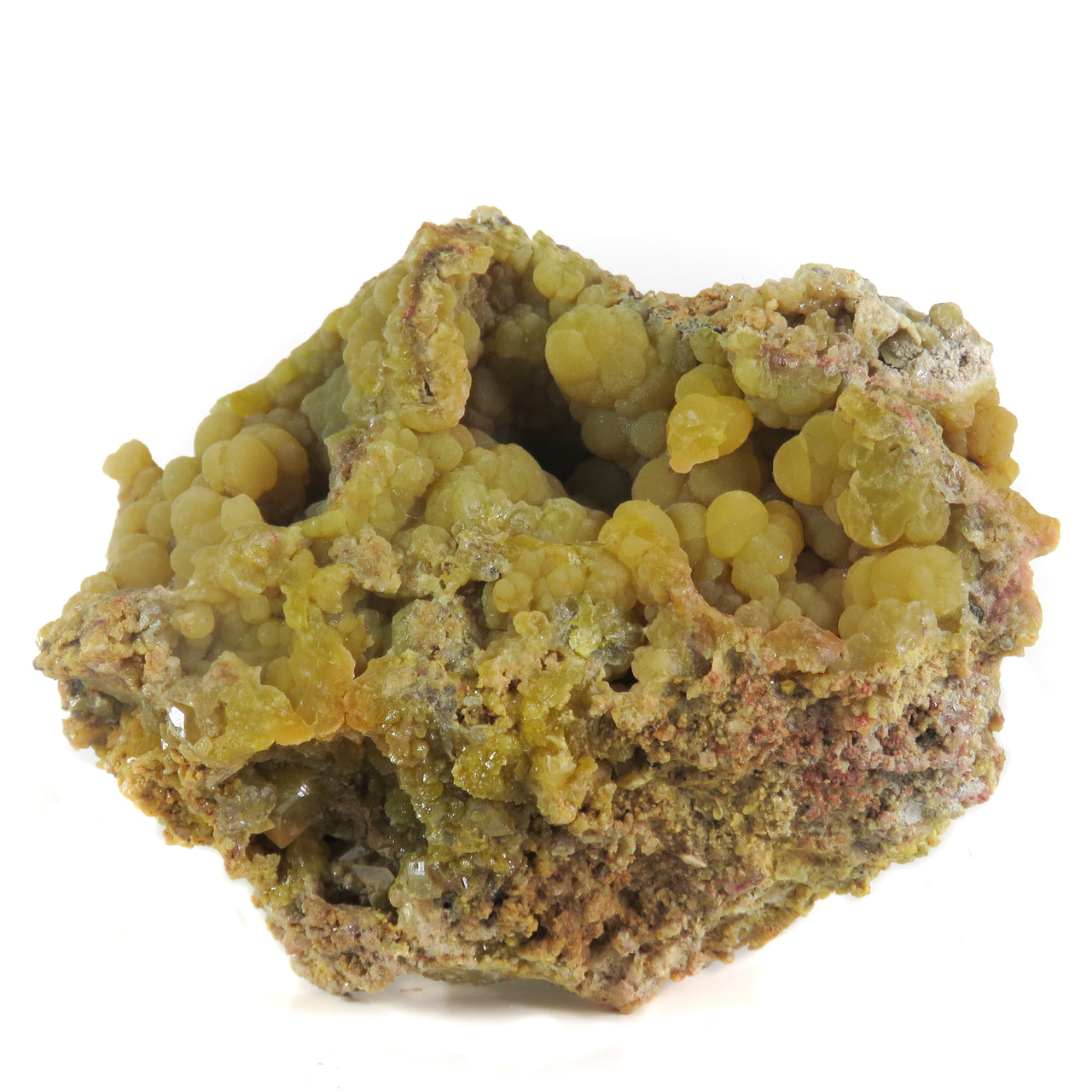 MIMETITE WITH WULFENITE