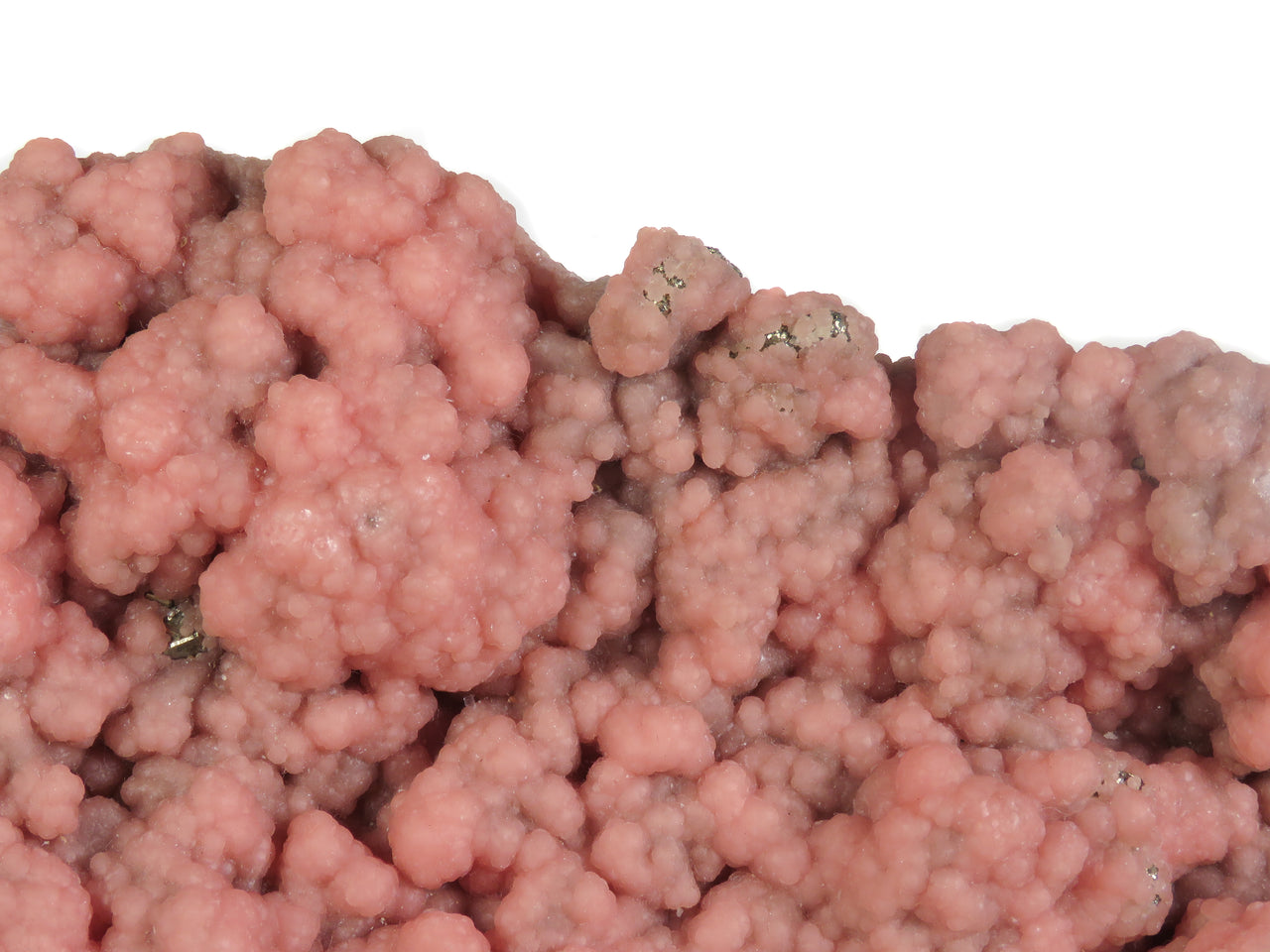 RHODOCHROSITE WITH PYRITE