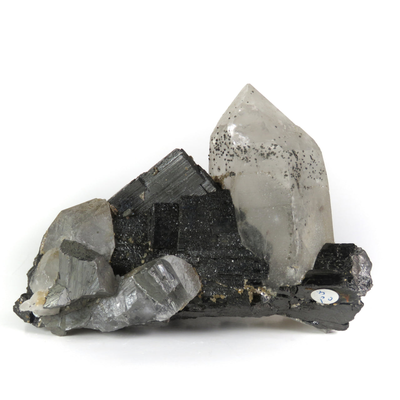 FERBERITE, QUARTZ, & ARSENOPYRITE