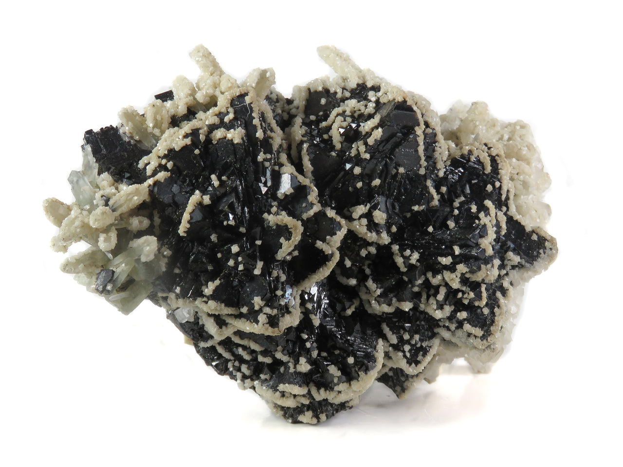 SPHALERITE WITH DOLOMITE & QUARTZ